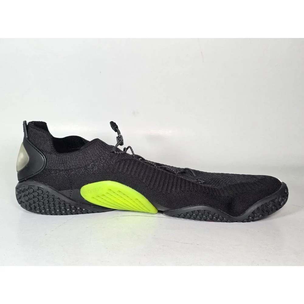 VivoBarefoot Motus Flex Men's Athletic Shoes Size 14 EU 48 Black‎ Neon Sneakers